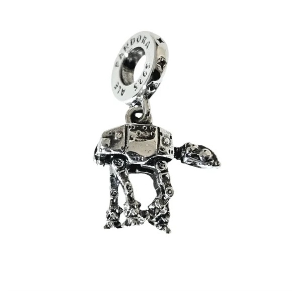 Pandora Star Wars 925 Sterling Silver At-AT Walker Robot Bracelet Pendant Charm